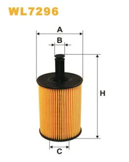 Фильтр масляный VW T5/Caddy III 03- WIX FILTERS WL7296