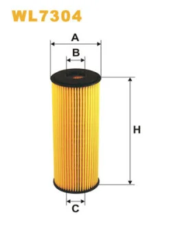 Фільтр масляний MB (W124 280E/W124 300-24V) 89- WIX FILTERS WL7304