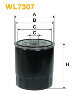 Фільтр оливний WIX FILTERS WL7307