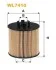 Фильтр масляный VW Golf/Passat B6/Skoda Octavia 1.4/1.6 FSI WIX FILTERS WL7410 (фото 2)