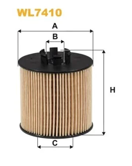 Фільтр масляний VW Golf/Passat B6/Skoda Octavia 1.4/1.6 FSI WIX FILTERS WL7410