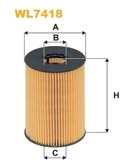 Фільтр оливний WIX FILTERS WL7418