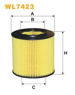 Фільтр масляний BMW 2 (F22/F87)/3 (F30/F80)/4 (F33/F83) 3.0 S55/N55 14-20 WIX FILTERS WL7423