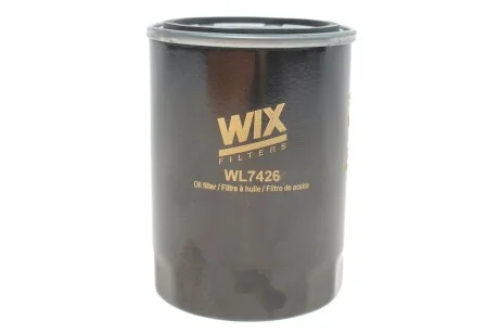 Фільтр масляний Hyundai Tucson/Santa Fe/Kia Sportage 2.0 CRDi 04- WIX FILTERS WL7426