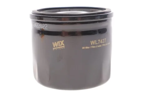 Фильтр масляный Renault Kangoo/Trafic/Opel Vivaro 1.9D/1.5dCi/1.4i/1.6i (высокий) WIX FILTERS WL7427