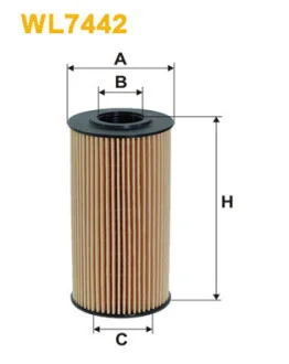 Фильтр масляный Hyundai Accent/i30/Elantra 1.1/1.5/1.6CRDi 05- WIX FILTERS WL7442