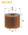 Фільтр масляний Toyota Rav4/Avensis/Land Cruiser 1.6i-2.8D 08- WIX FILTERS WL7473 (фото 1)