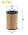 Фильтр масляный Kia Ceed 1.6CRDi 06- WIX FILTERS WL7477 (фото 1)