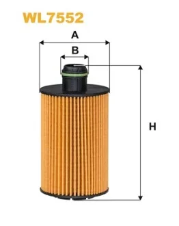 Фильтр масляный Jeep Grand Cherokee 3.0 CRD/Lancia Thema 3.0D 11- WIX FILTERS WL7552