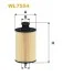 Фильтр масляный Ssangyong Rexton/Actyon 2.0/2.2Xdi 11- WIX FILTERS WL7554 (фото 2)