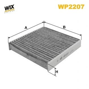 Фільтр салону WIX FILTERS WP2207