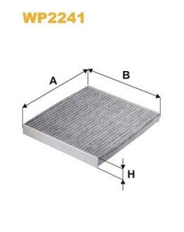 CABIN CARBON FILTER WIX FILTERS WP2241