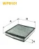 Фильтр салона /K1126A угольный (выр-во WIX-FILTERS) WIX FILTERS WP9101 (фото 1)