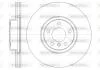 Тормозной диск перед. BMW X5 (E70/F15/F85) / X6 (E71-72/F16/F86) 07- (348x30) WOKING D61335.10 (фото 1)