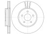 Диск тормозной передний (кратно 2) (Remsa) Ford Mondeo III WOKING D6607.10 (фото 1)