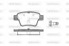 Гальмівні колодки зад. Peugeot 207/307/Citroen C4 06- (Bosch) WOKING P10383.00 (фото 1)