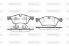 Колодки тормозные диск. перед. (пр-во Remsa) Mercedes-benz E-class (s211) 5.0 03-09,Mercedes-benz E-class (s211) 5.5 03-09 WOKING P10793.00 (фото 1)
