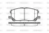 Гальмівні колодки пер. Lexus RX 03-08 (sumitomo) WOKING P11393.00 (фото 1)