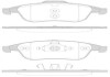 Колодки гальмівний диск. перед. (Remsa) Renault Scenic III Grand Scenic III Megane III 2,0TCe WOKING P12503.30 (фото 1)