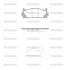 Колодки гальмівний диск. перед. (Remsa) Lexus Es (acv40_, gsv40_) 3.5 06-12,Lexus Es (asv60_ WOKING P13333.00 (фото 1)