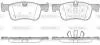 Колодки тормозные диск. перед. (пр-во Remsa) PSA C4 Picasso Grand Picasso 13> WOKING P14803.00 (фото 1)
