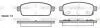 Колодки тормозные диск. задн. (пр-во Remsa) Chevrolet Cruze 1.4 09-,Chevrolet Cruze 1.6 09- WOKING P15323.02 (фото 1)