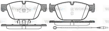 Колодки гальмівні WOKING P15513.01