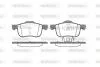 Колодки тормозные диск. перед. (пр-во Remsa) Volvo S60 i 2.0 00-10,Volvo S60 i 2.3 00-10 WOKING P6133.00 (фото 1)