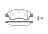 Колодки тормозные диск. перед. (Remsa) Citroen C2 1.4 03-,Citroen C2 1.6 03-,Citroen C3 i 1.4 02- WOKING P9403.10 (фото 1)