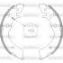 Тормозные колодки зад. Honda Accord III/IV 85-93/Suzuki Jimny 98-(Akebono) WOKING Z4383.00 (фото 1)