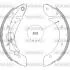 Колодки тормозные бараб. задн. (пр-во Remsa) Citroen Berlingo 1.6 08-,Peugeot 206 sw 1.4 02- WOKING Z4419.00 (фото 1)
