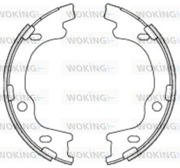 Колодки тормозные бараб. задн. (пр-во Remsa) Hyundai I30 1.4 07-11,Hyundai I30 1.6 07-11 WOKING Z4699.00