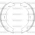 Колодки тормозные бараб. задн. (пр-во Remsa) Mercedes-benz V-class 2.1 14-,Mercedes-benz Viano 2.0 03- WOKING Z4745.00 (фото 1)