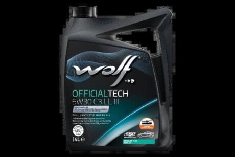 OFFICIALTECH 5W30 C3 LL III 4Lx4 Wolf 1048180