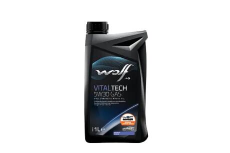 VITALTECH 5W30 GAS 1Lx12 Wolf 1048500