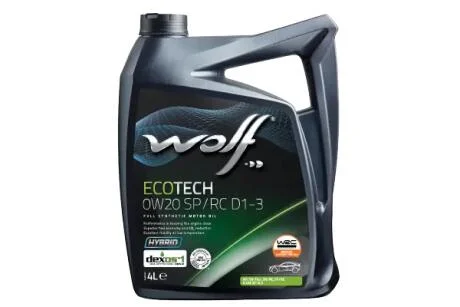 ECOTECH 0W20 SP/RC D1-3 4Lx4 Wolf 1049891