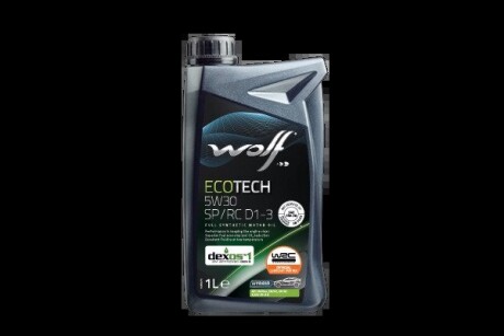 ECOTECH 5W30 SP/RC D1-3 1Lx12 Wolf 1049900