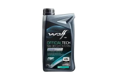 OFFICIALTECH 5W-30 C2/C3 P/RN 1Lx12 - NEW Wolf 1052548