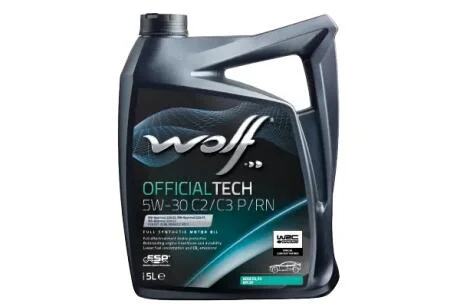 OFFICIALTECH 5W-30 C2/C3 P/RN 5Lx4 - NEW Wolf 1052550