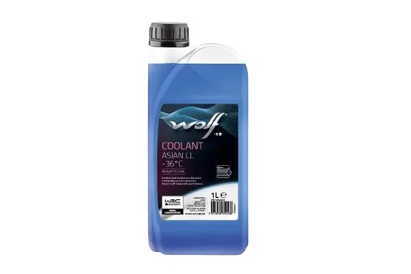 COOLANT ASIAN LL -36°C 1Lx12 - NEW Wolf 1052693 (фото 1)