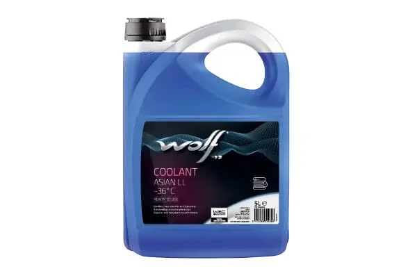 COOLANT ASIAN LL -36°C 5Lx4 - NEW Wolf 1052694 (фото 1)