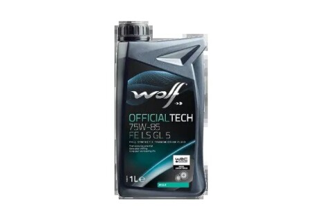 OFFICIALTECH 75W-85 FE LS GL 5 1Lx12 - NEW Wolf 1053178