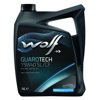 GUARDTECH 15W40 SL/CF 4Lx4 Wolf 8300219 (фото 1)