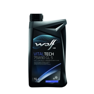 Трансмиссионное масло VitalTech GL-5 GL-4 MT-1 75W-90 синтетическое 1 л Wolf 8303906