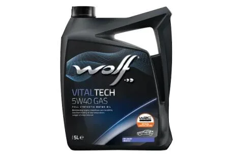 VITALTECH 5W40 GAS 5Lx4 Wolf 8326097