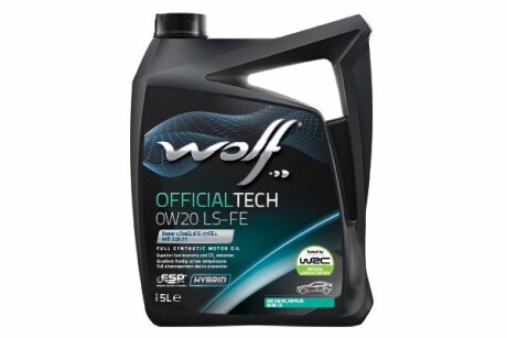 OFFICIALTECH 0W20 LS-FE 5Lx4 Wolf 8339479