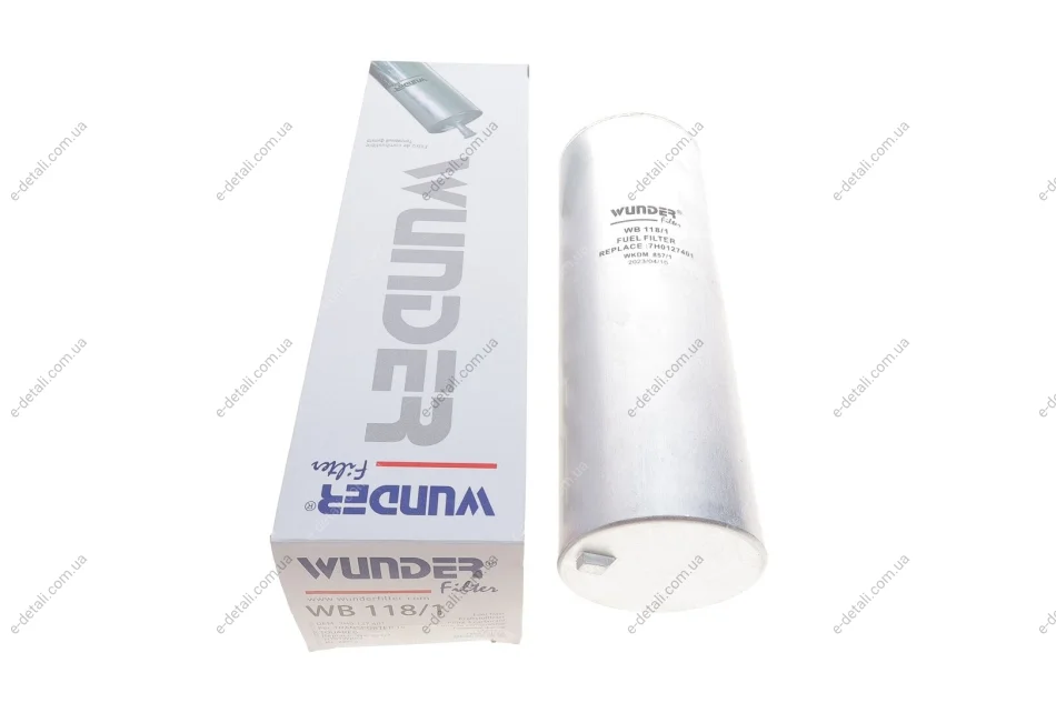 Фильтр топливный VW T5 1.9/2.5TDI 03- WUNDER FILTER WB 118/1 (фото 1)