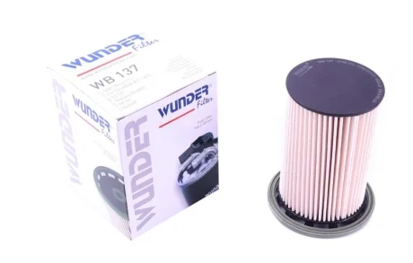 Фильтр топливный VW Touareg/Porsche Cayenne 3.0-4.2D 10- WUNDER FILTER WB 137