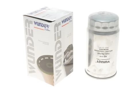 Фільтр паливний BMW 3 (E36)/5 (E34/E39)/7 (E38) 2.5D 91-04 (M51) WUNDER FILTER WB 210
