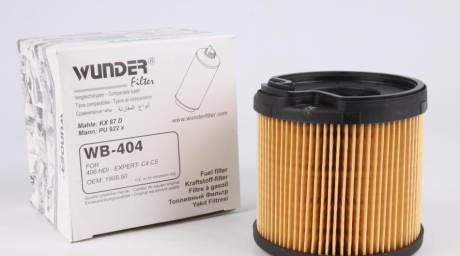 Фільтр паливний WUNDER WUNDER FILTER WB 404